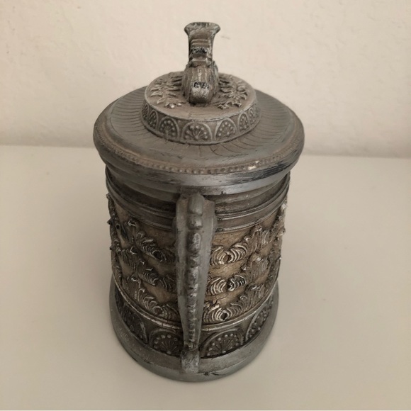 Silver Ornate Box with Lid - Picture 4 of 6